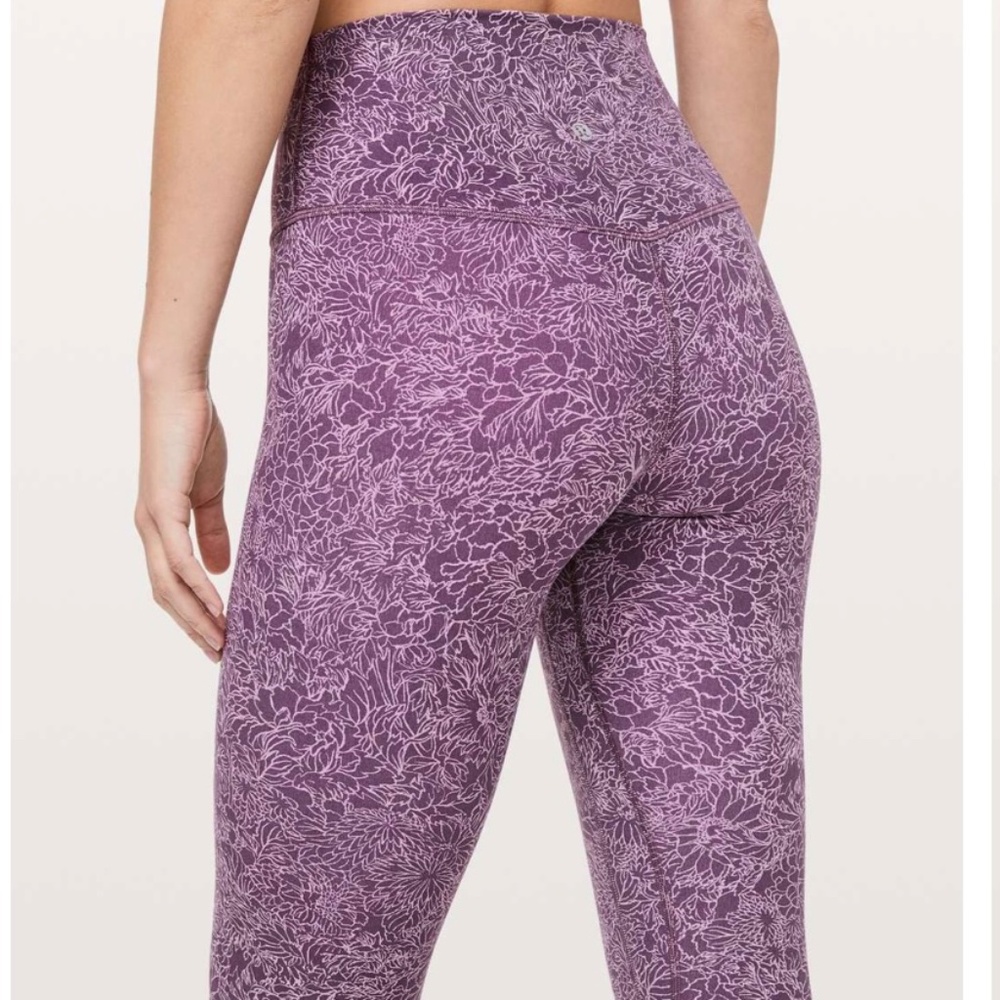 Lululemon Align Pant II *25" Arabesque Antoinette Smoky Quartz